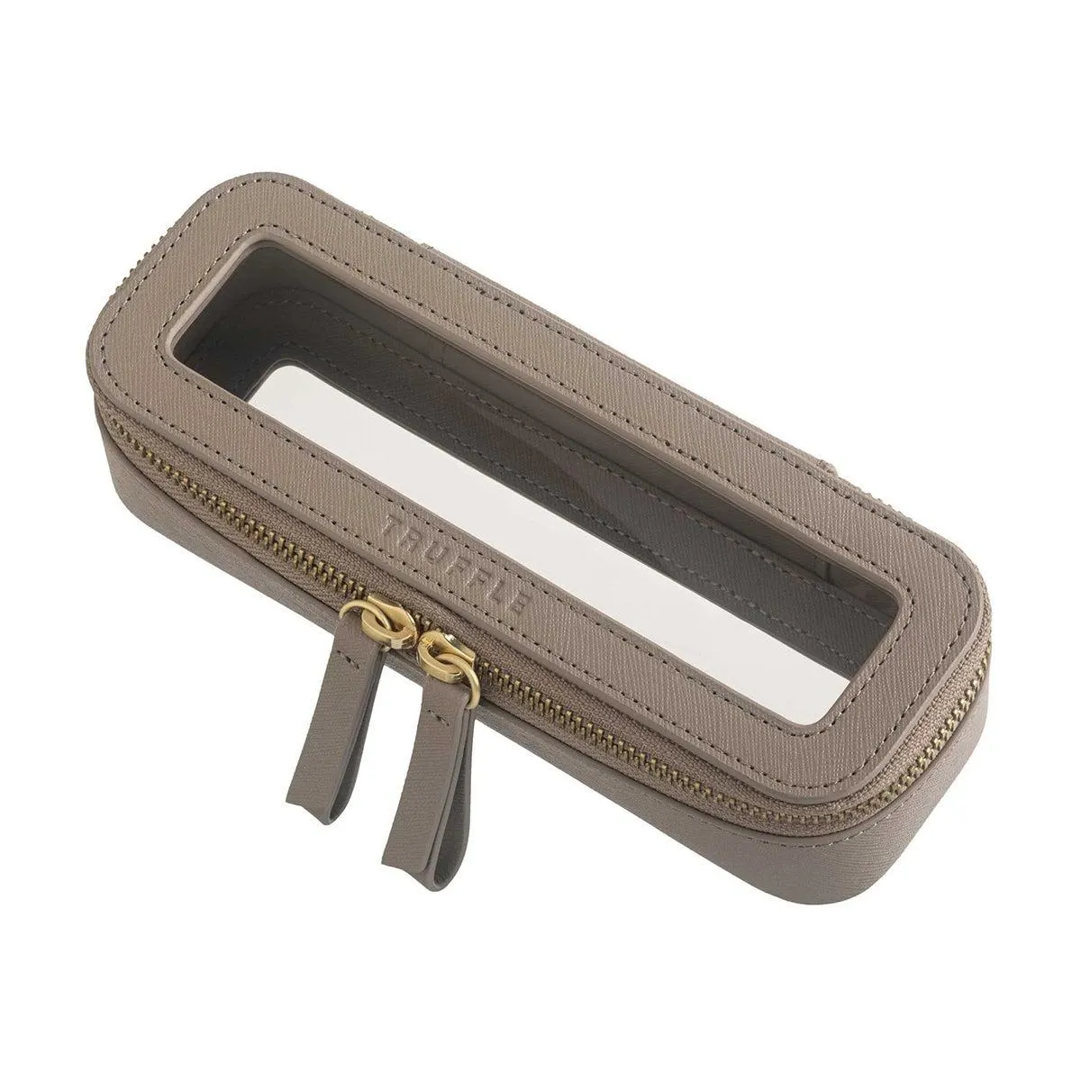 Truffle Clarity Mini Jetset Case Toffee