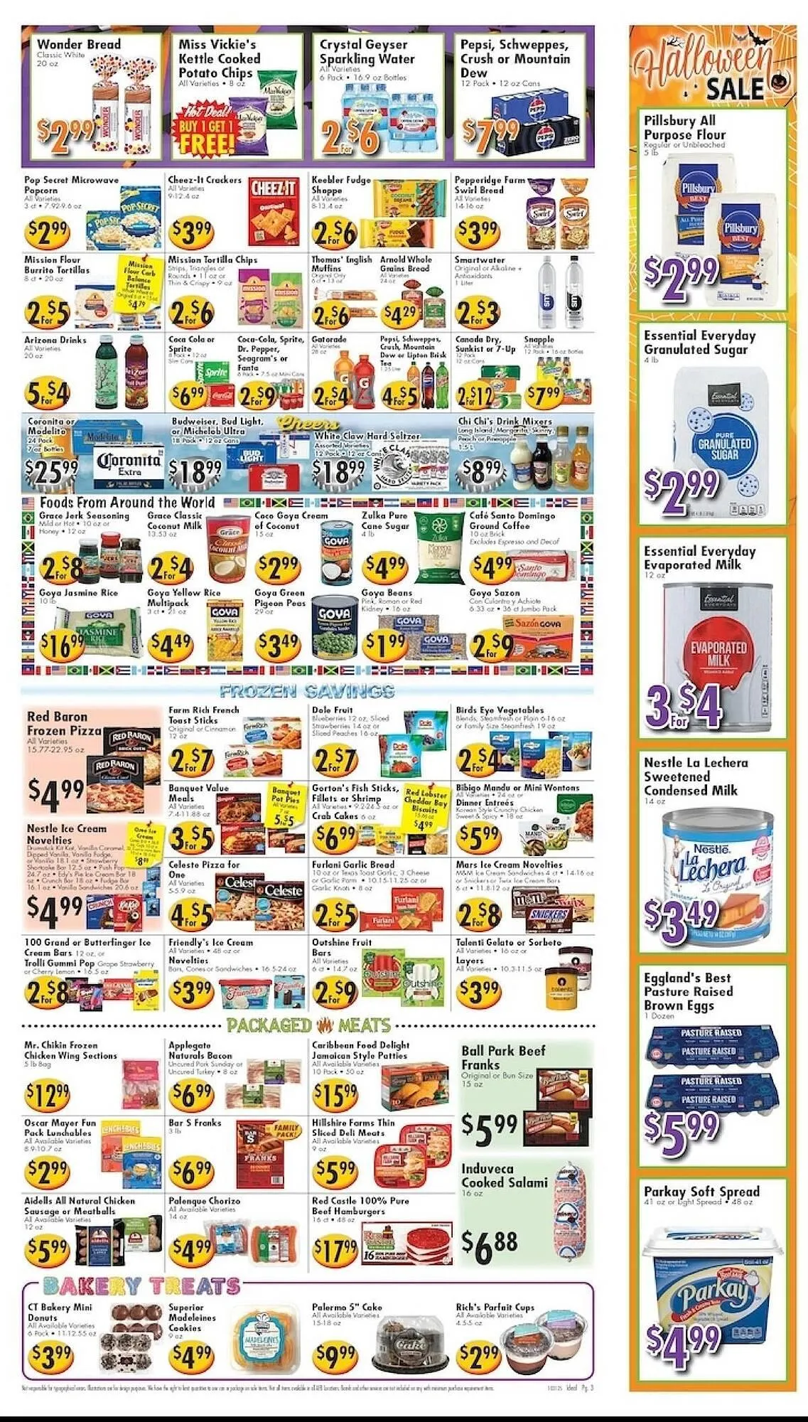 Weekly ad Ideal Food Basket circular from October 31 to November 6 2025 - Page 3