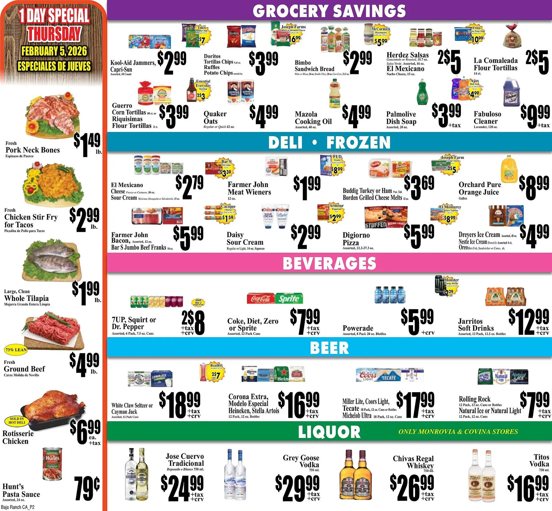 Weekly ad Baja Ranch weekly ad from February 4 to February 10 2026 - Page 2