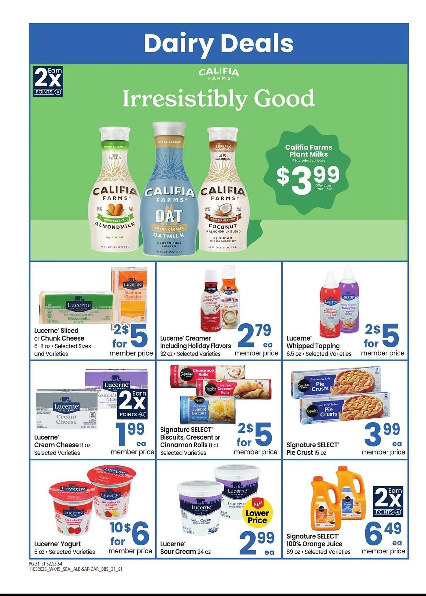 Weekly ad Albertsons weekly ad from November 3 to November 30 2025 - Page 31