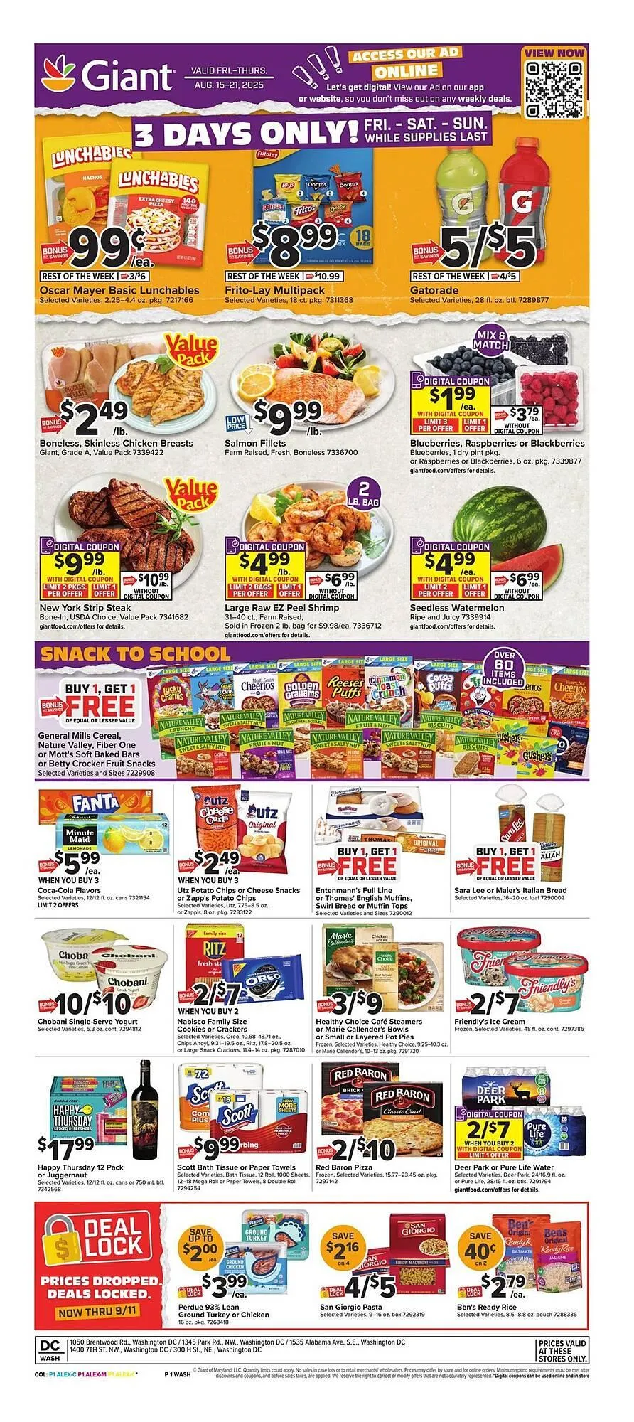 Weekly ad Giant Food Weekly Ad from August 15 to August 21 2025 - Page 4