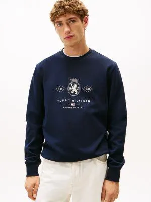 Diamond Crest Logo Sweatshirt