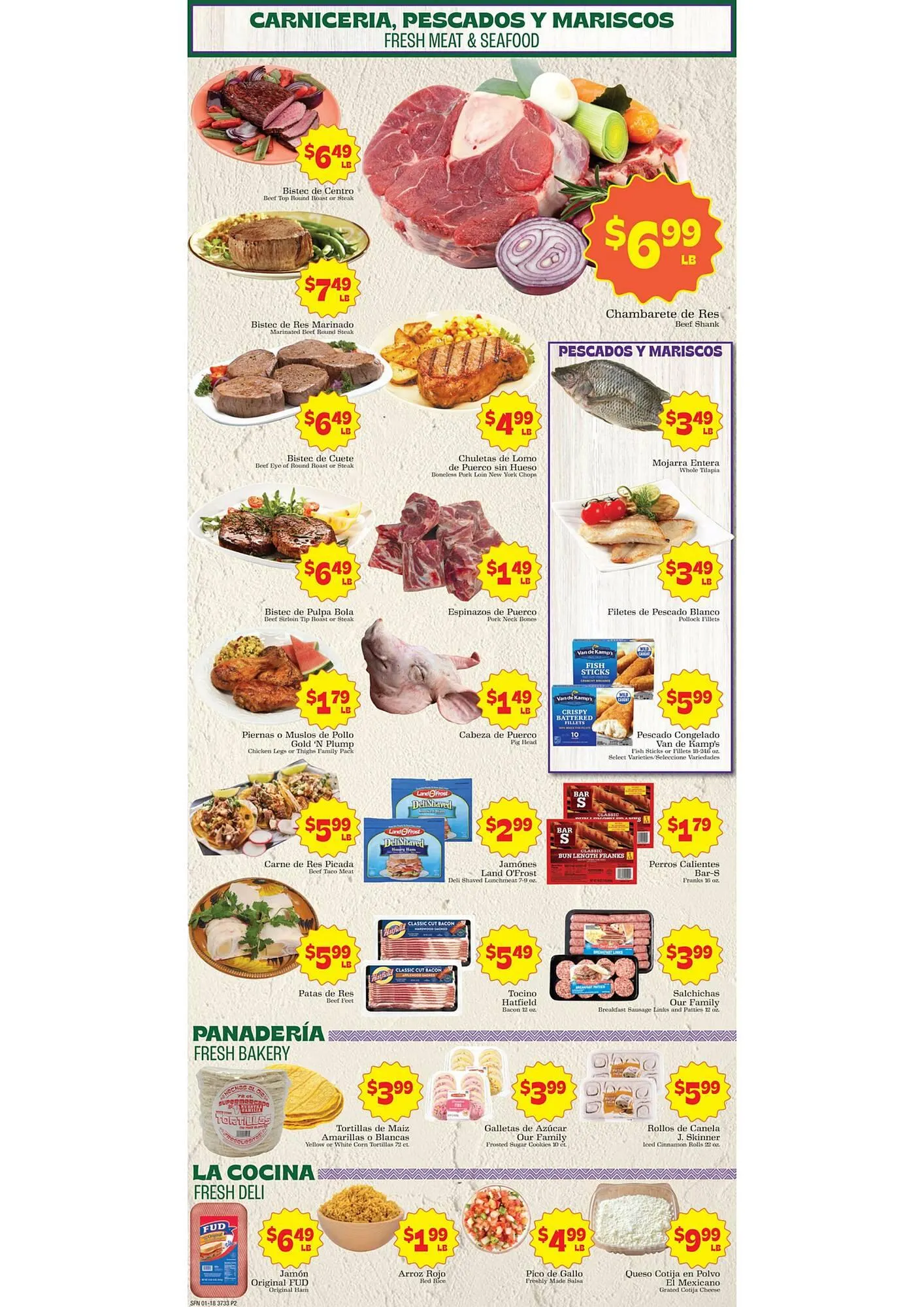 Catálogo de Supermercado Nuestra Familia weekly ad 18 de enero al 24 de enero 2027 - Página 2