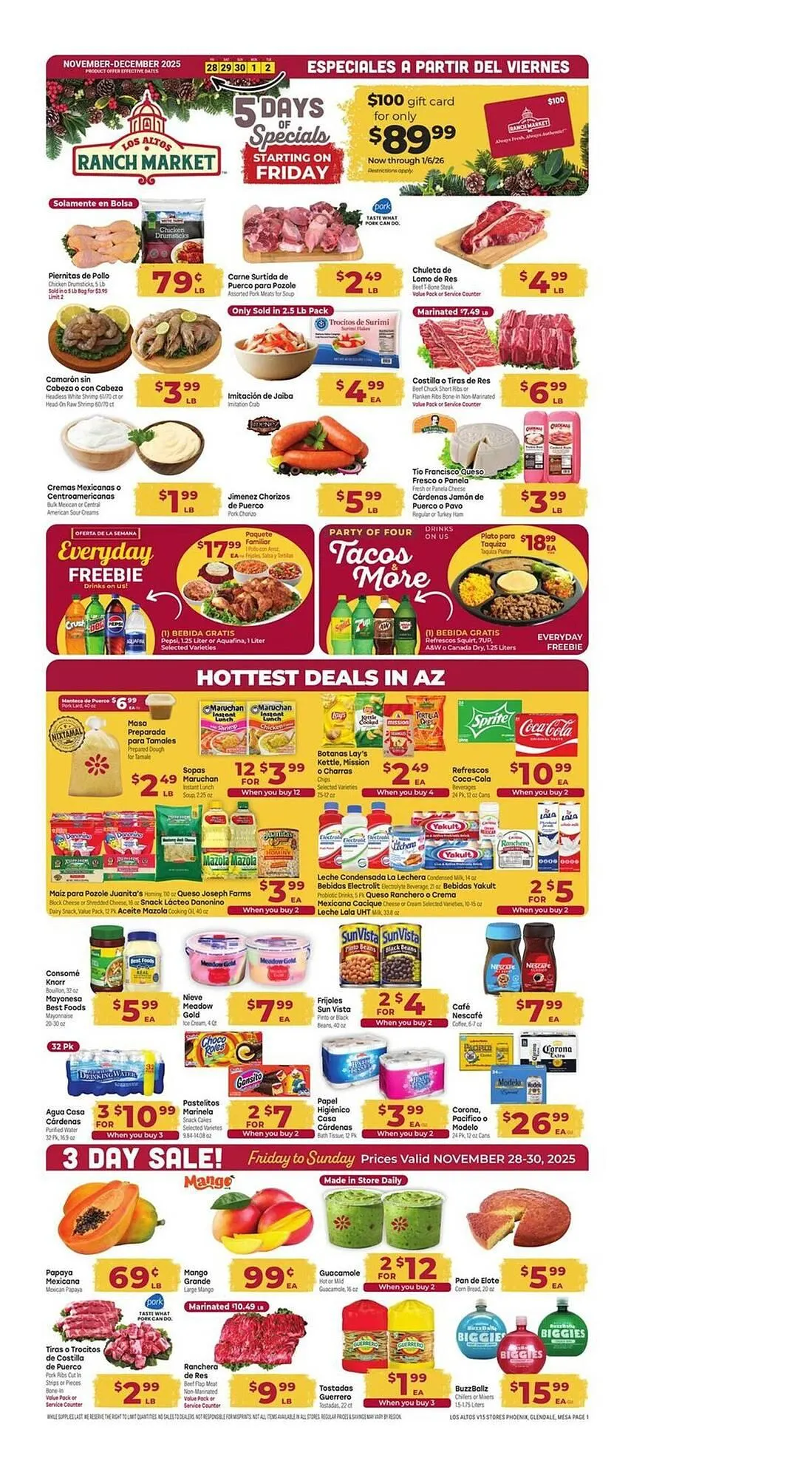 Los Altos Ranch Market weekly ad - 1