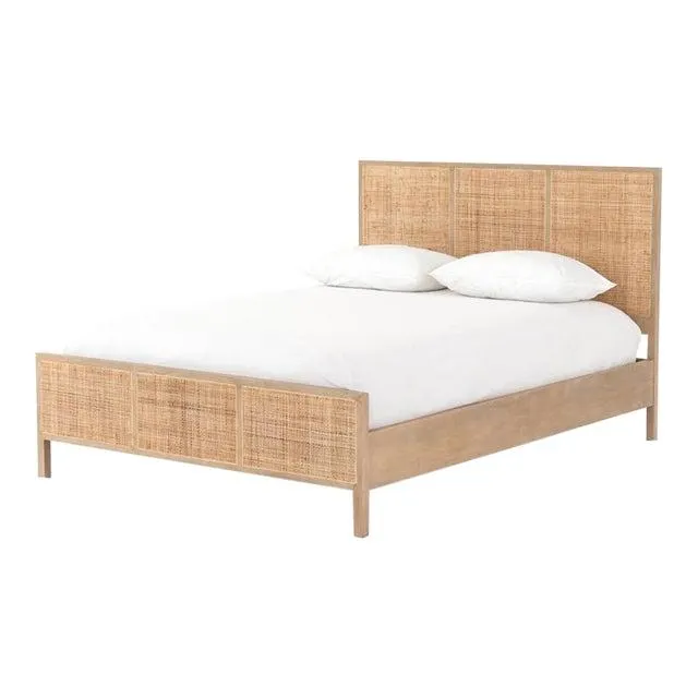 Four Hands Sydney Queen Bed, Natural