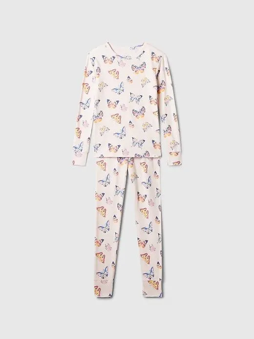 Kids Organic Brushed Cotton PJ Set