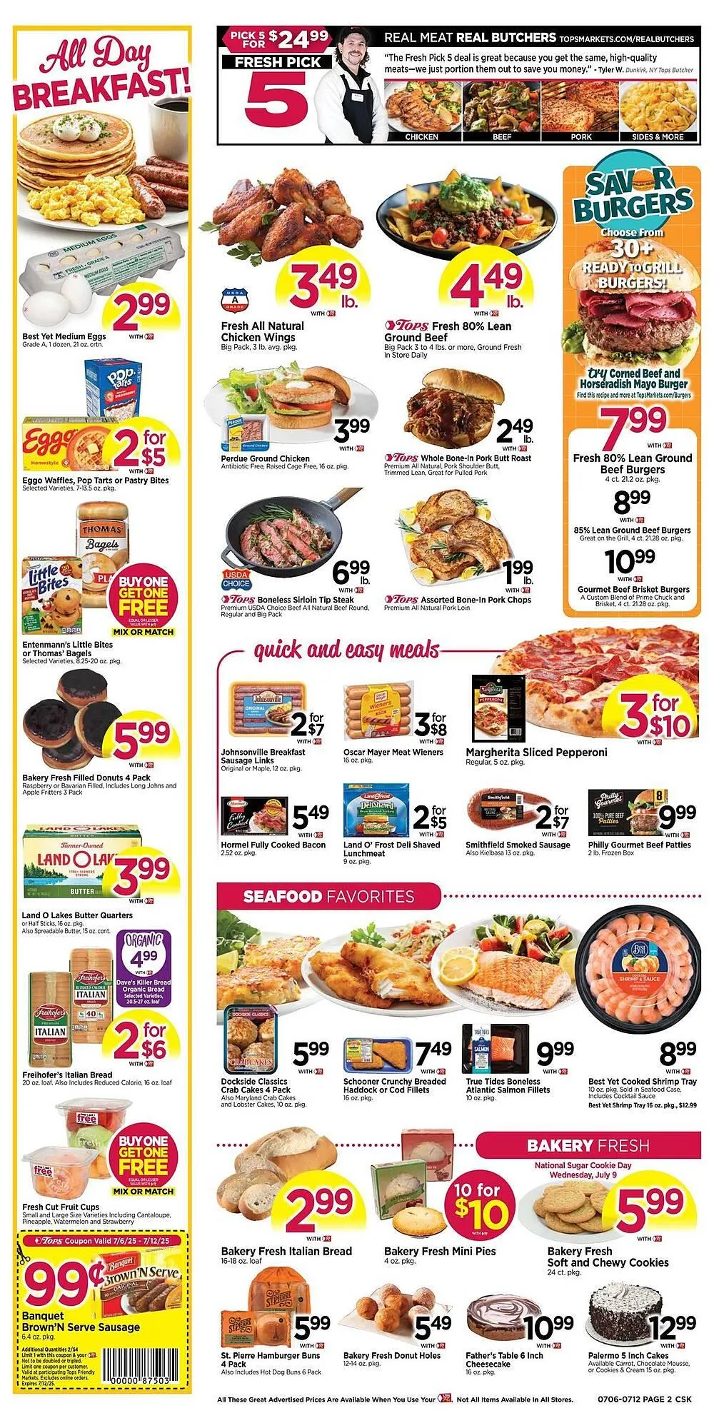 Weekly ad Tops Weekly Ad from July 6 to July 12 2025 - Page 2