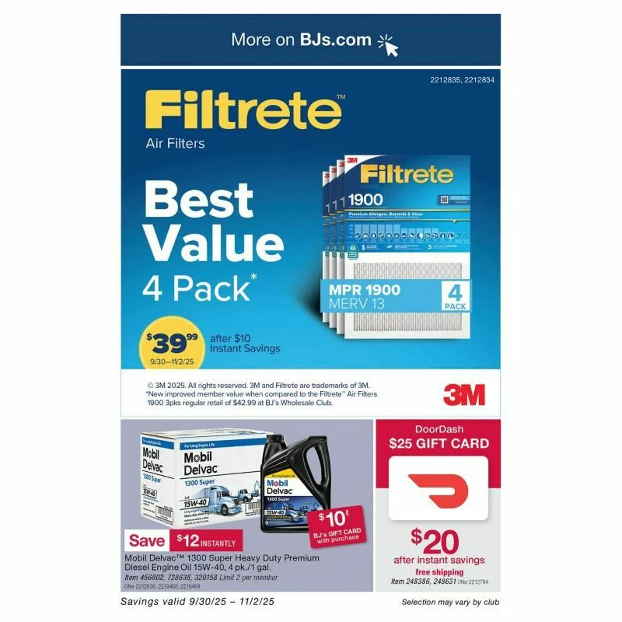 Weekly ad BJ's from October 2 to October 16 2025 - Page 47