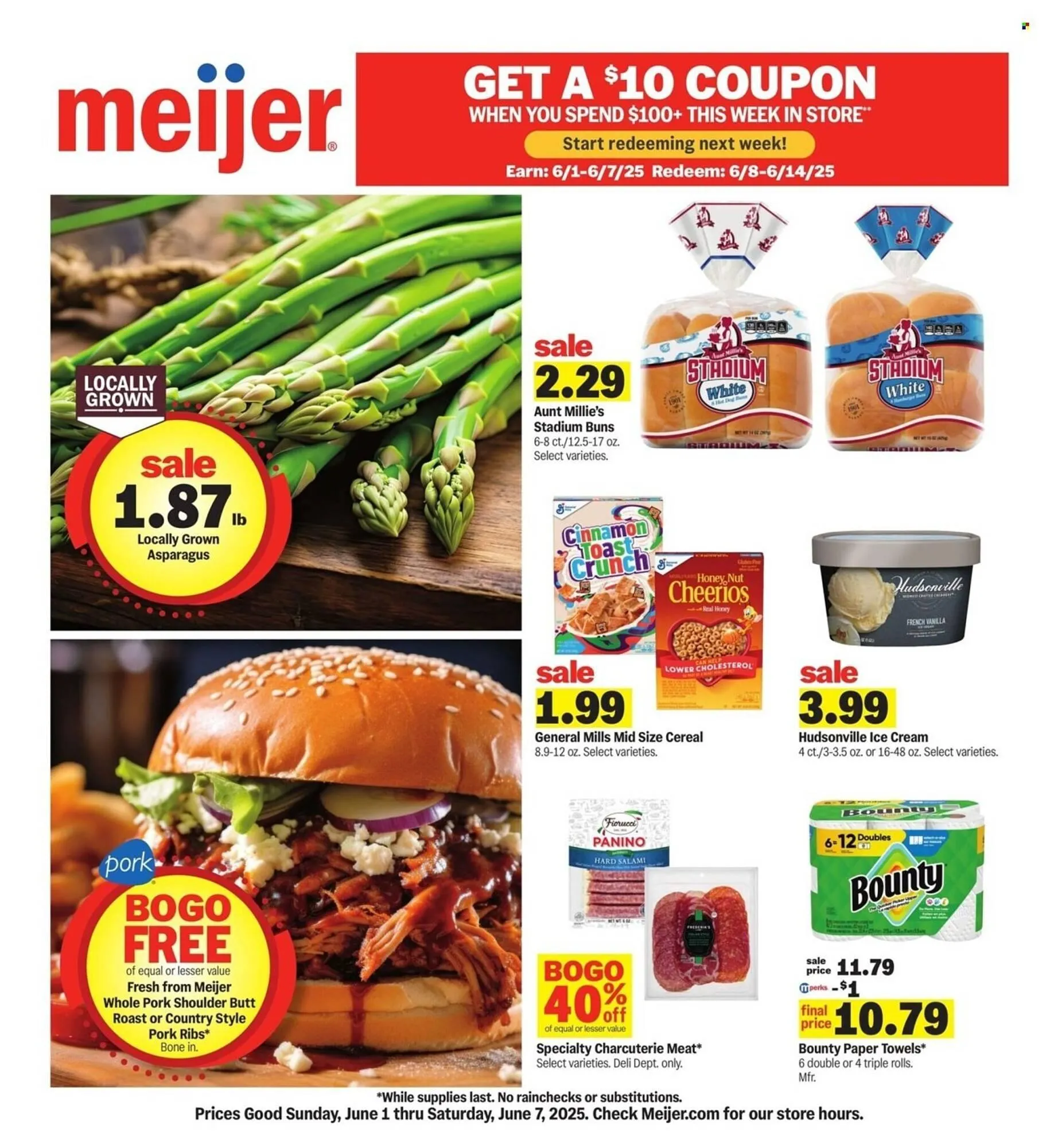 Weekly ad Meijer Weekly Ad from June 1 to June 7 2025 - Page 1