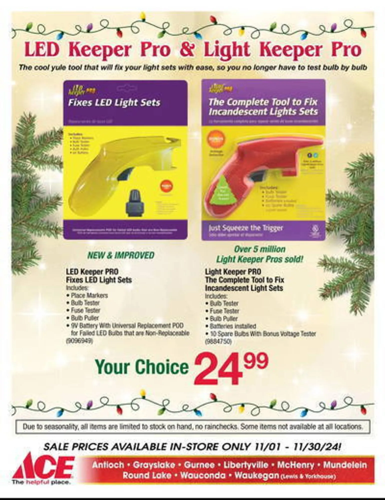 Weekly ad Ace Hardware Weekly Ad from November 1 to November 30 2024 - Page 9