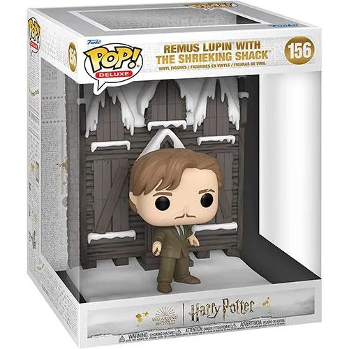 Funko POP! Harry Potter Deluxe Vinyl Figure Set - REMUS LUPIN WITH THE SHRIEKING SHACK #156