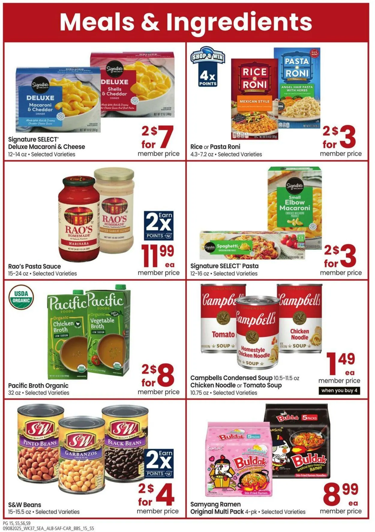Weekly ad Carrs from September 9 to October 5 2025 - Page 15