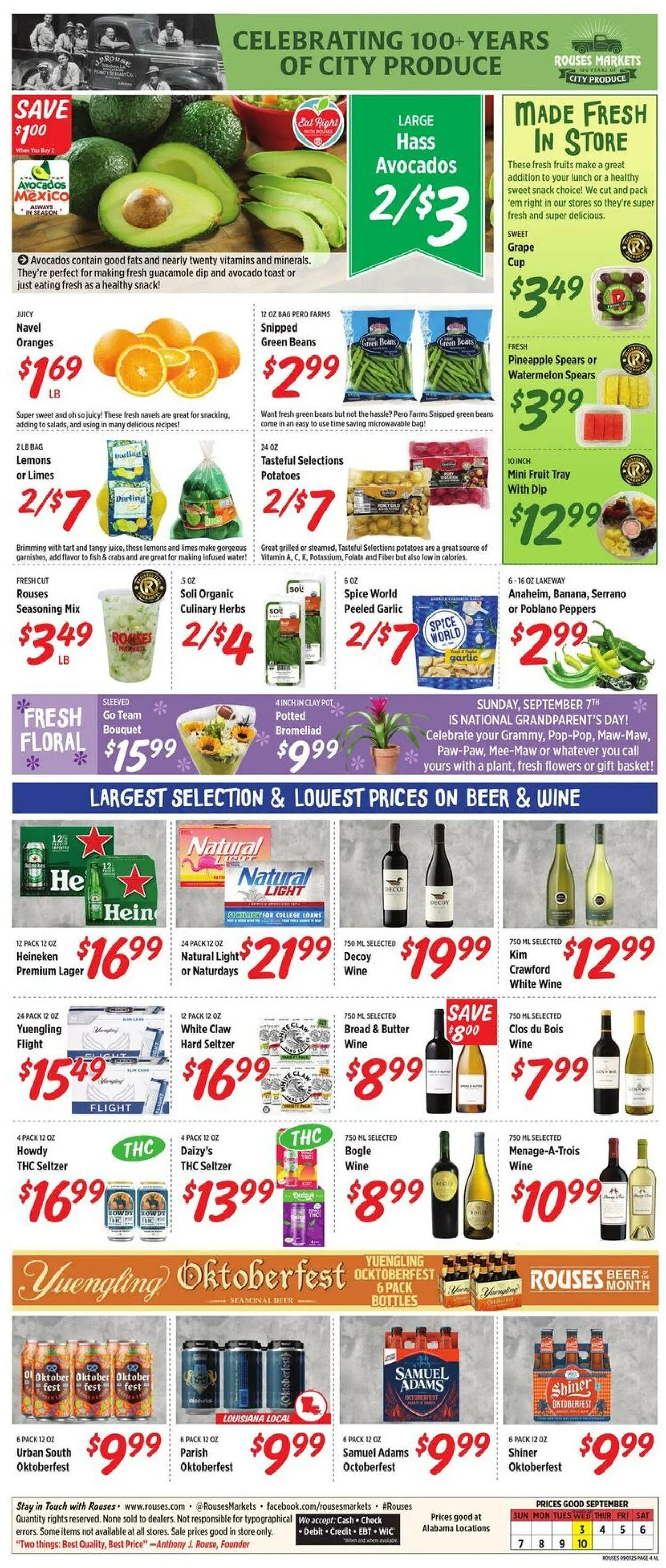 Weekly ad Rouses Current weekly ad from September 3 to September 10 2025 - Page 7