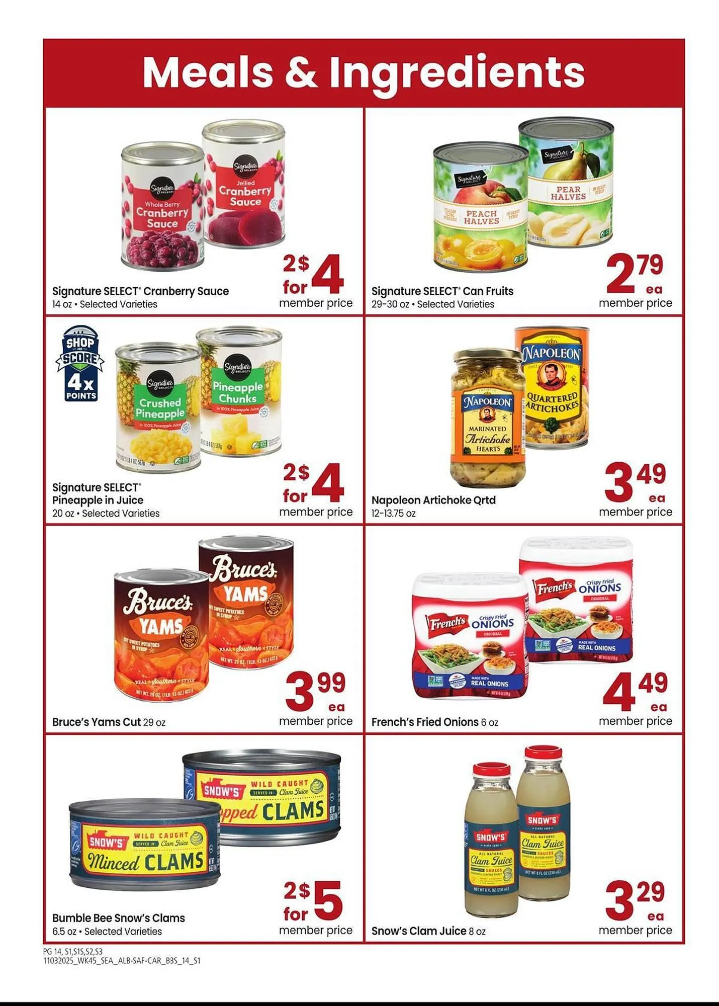 Weekly ad Albertsons weekly ad from November 3 to November 30 2025 - Page 14