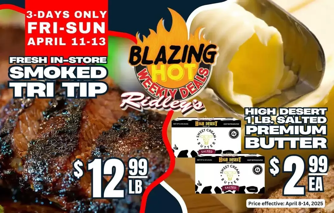 Weekly ad Ridley's Family Markets weekly ad from April 8 to April 14 2025 - Page 4