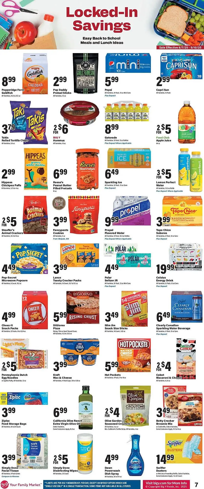 Weekly ad Big Y Weekly Ad from August 7 to August 14 2025 - Page 11