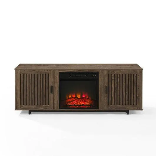 Silas Low Profile Fireplace Tv Stand For 65+ Inch Tv