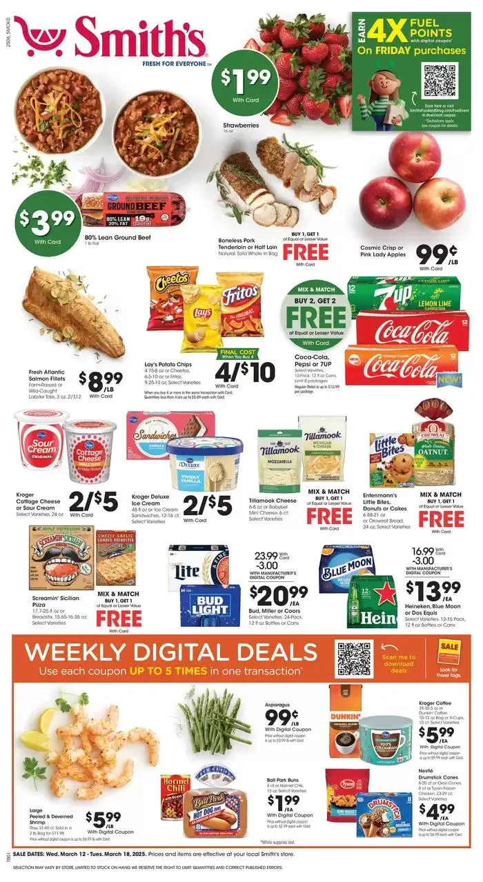 Weekly ad Top offers for all bargain hunters from March 12 to March 18 2025 - Page 1