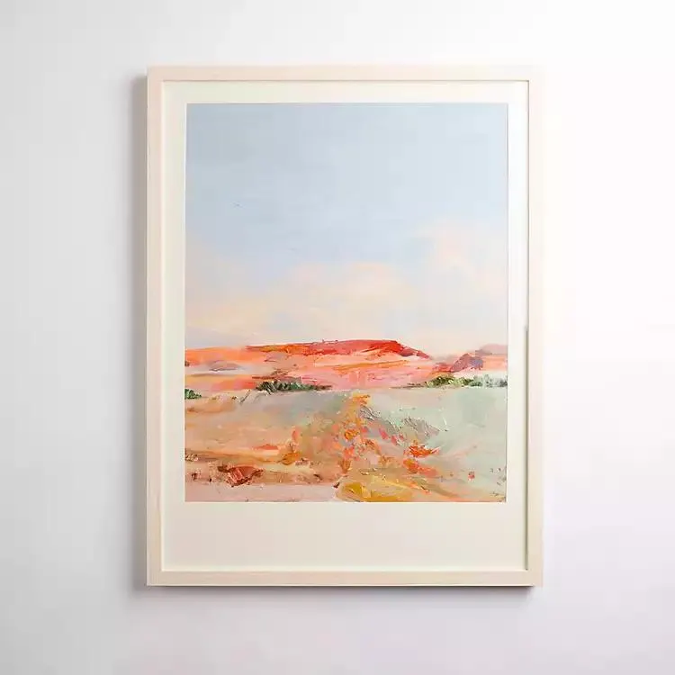 Cotton Candy Sky Framed Art Print