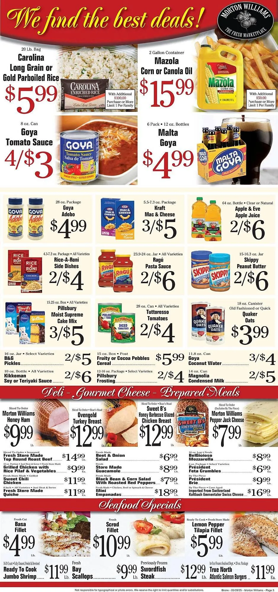 Weekly ad Morton Williams Weekly Ad from May 9 to May 15 2025 - Page 3