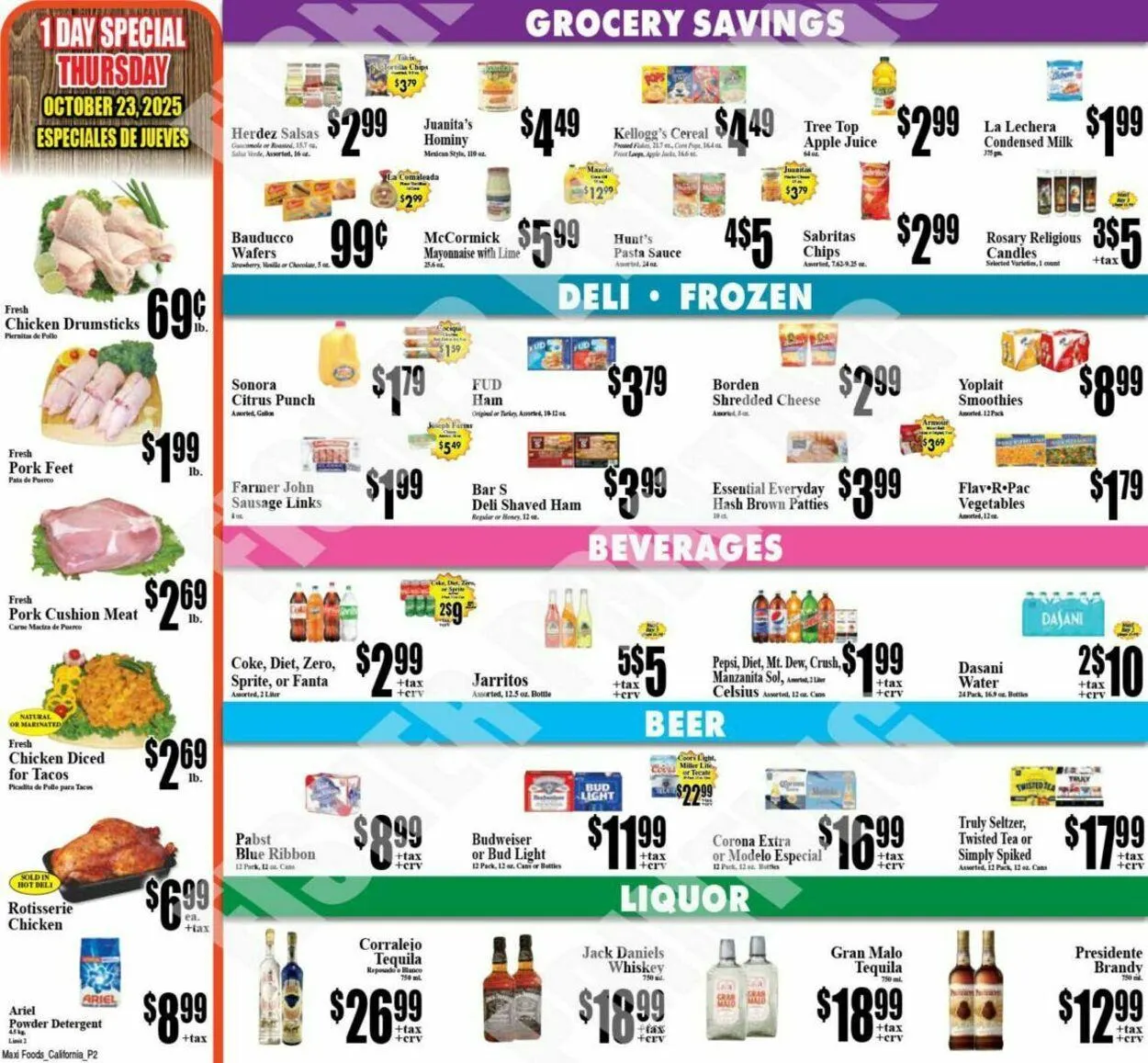 Weekly ad Maxi Foods Current weekly ad from October 22 to October 28 2025 - Page 2