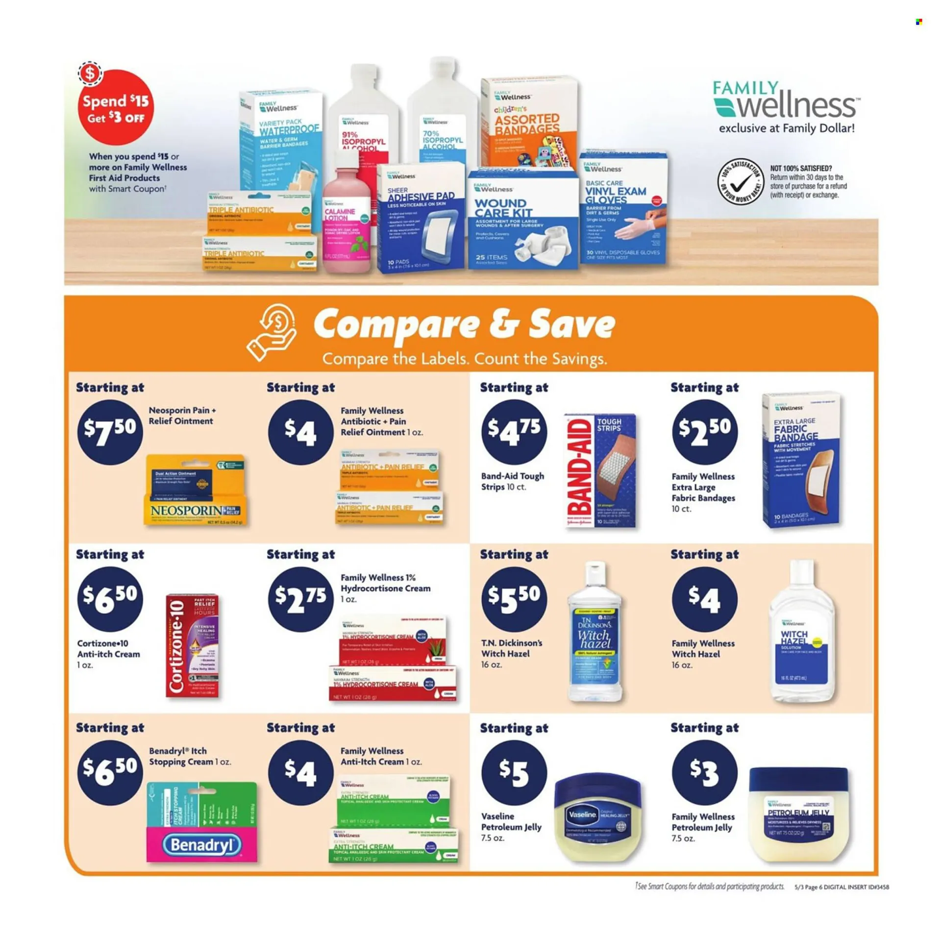Weekly promotion Family Dollar weekly ad spanning from May 3 to May 10 2026 - Page 13 for Catalogue 365