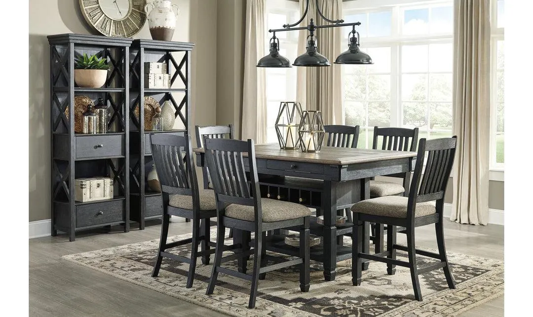 Modern Heritage Bolanburg Counter Height 4-Seater Dining Set with 4 Drawers