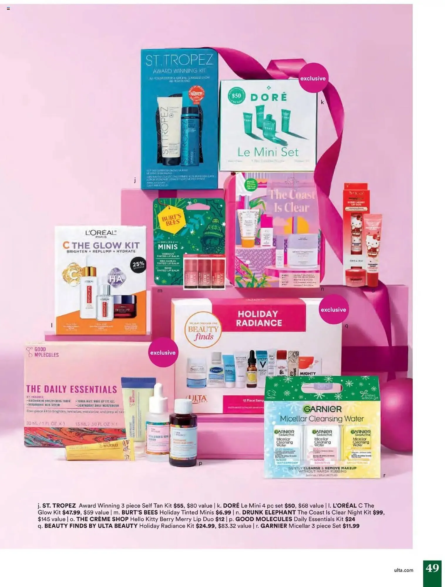 Weekly ad Ulta Beauty Weekly Ad from November 24 to December 24 2024 - Page 49