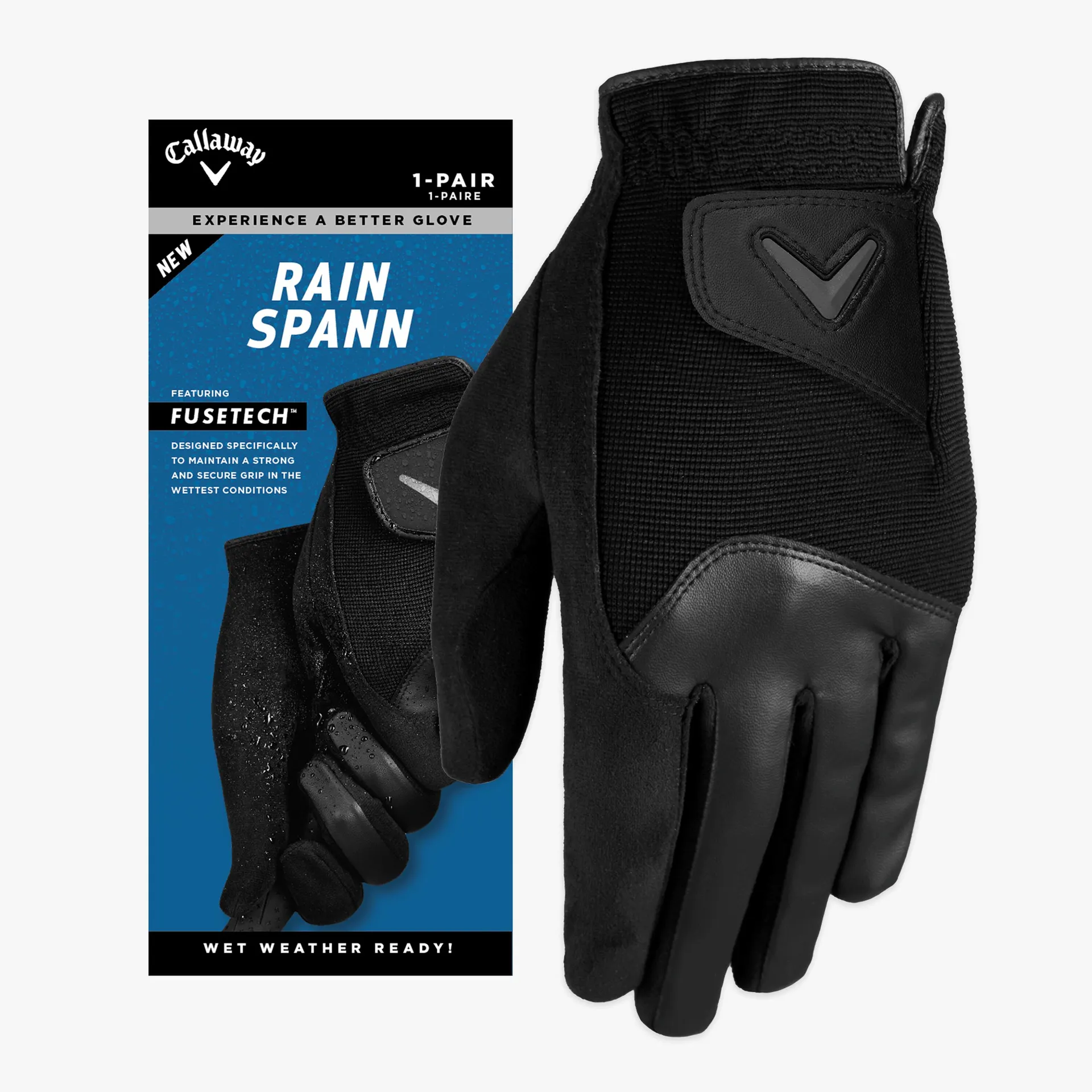 Women's Rain Spann Golf Gloves (Pair)