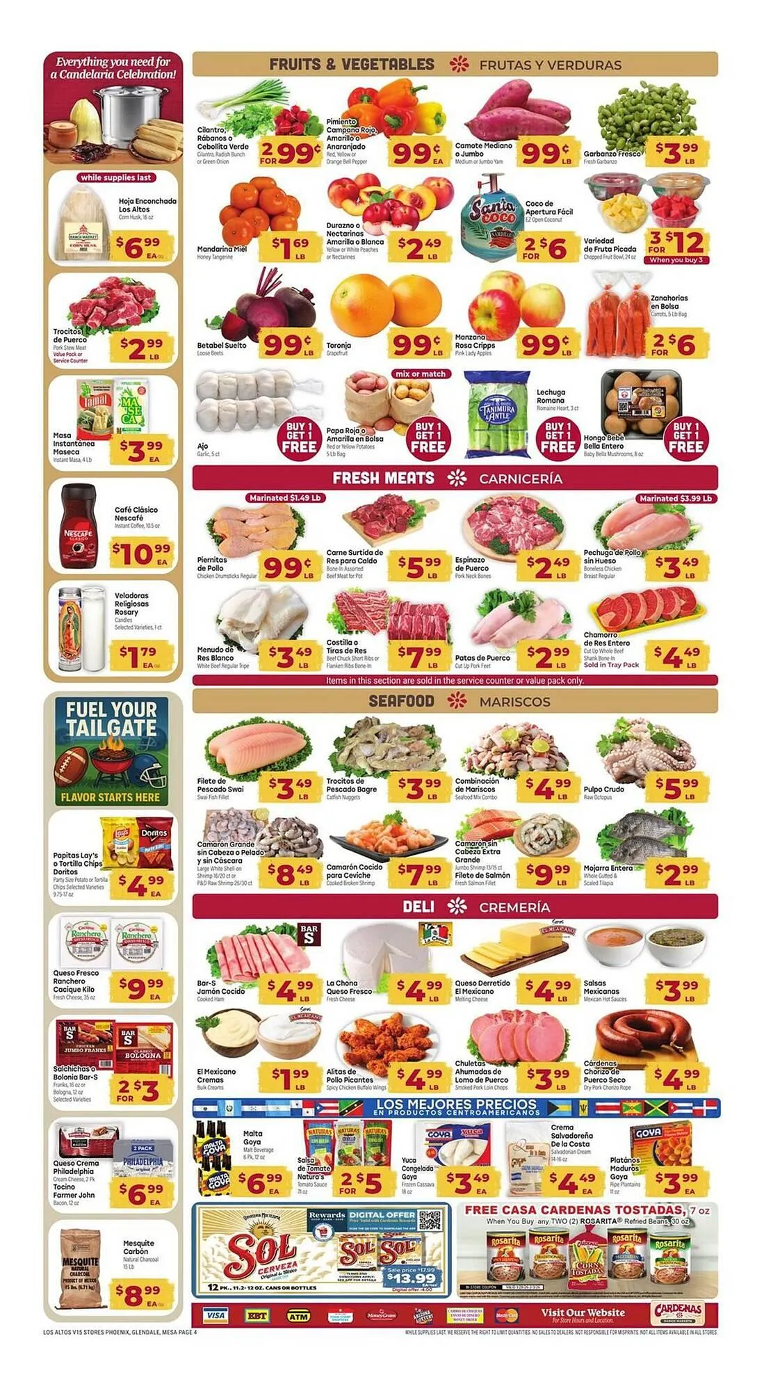 Weekly promotion Los Altos Ranch Market weekly ad spanning from January 28 to February 3 2026 - Page 4 for Catalogue 365