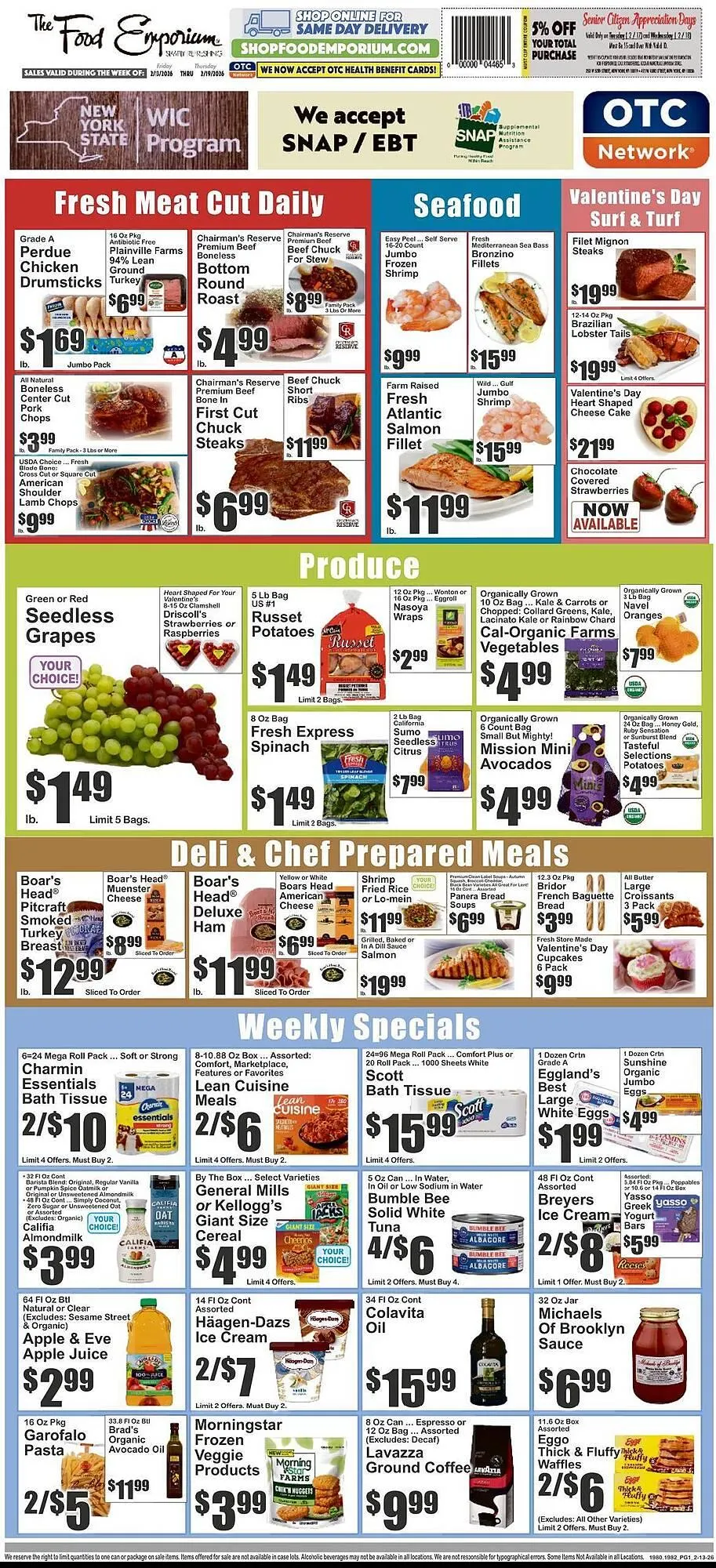 The Food Emporium circular - 1