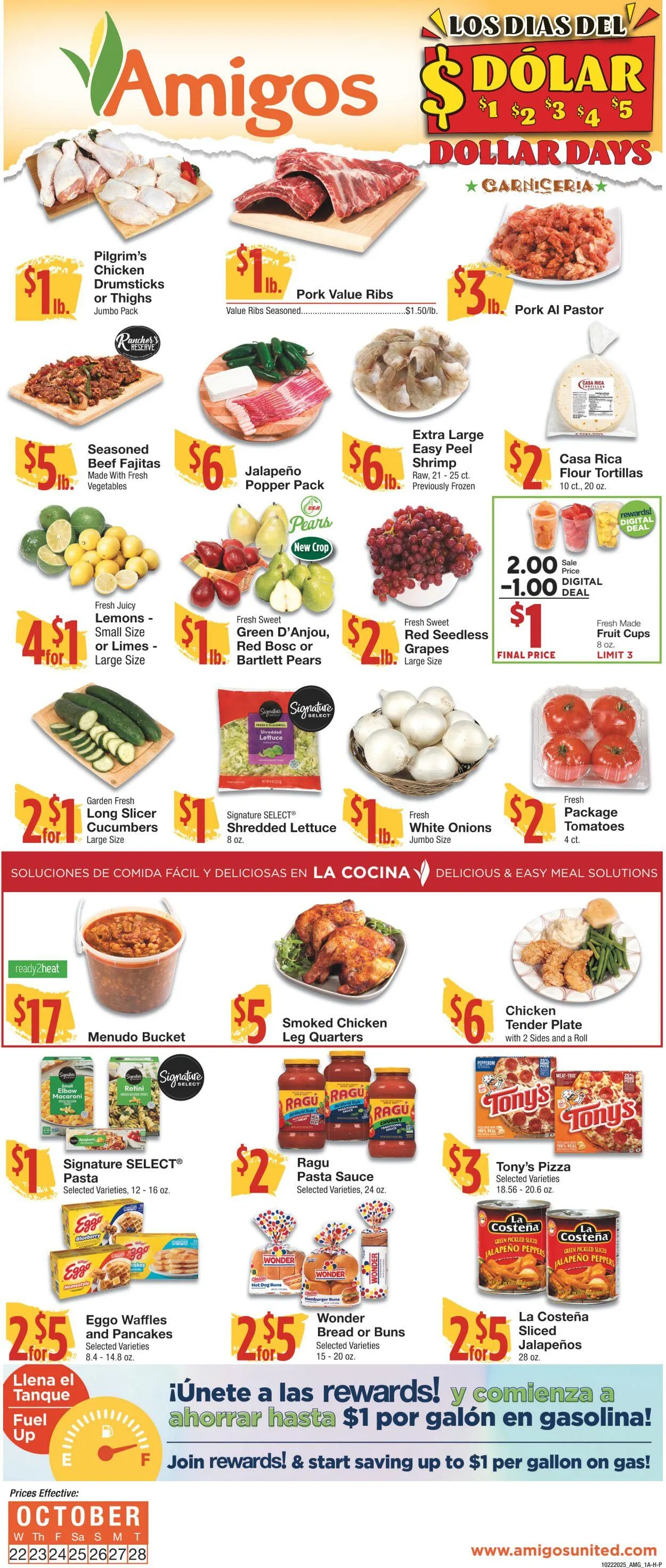 Weekly ad United Supermarkets Current weekly ad from October 21 to October 28 2025 - Page 1