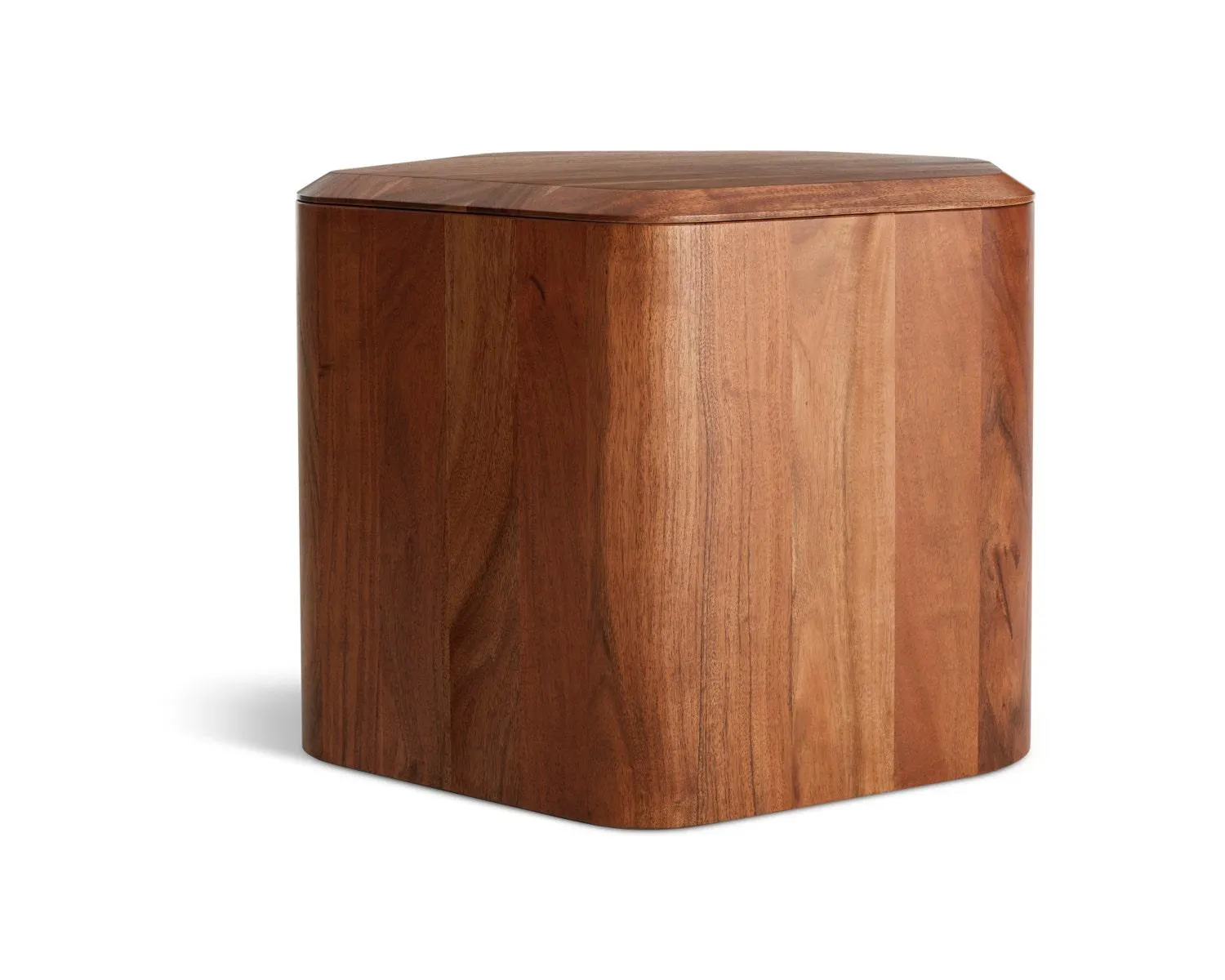 Hoard Tall Side Table with Storage