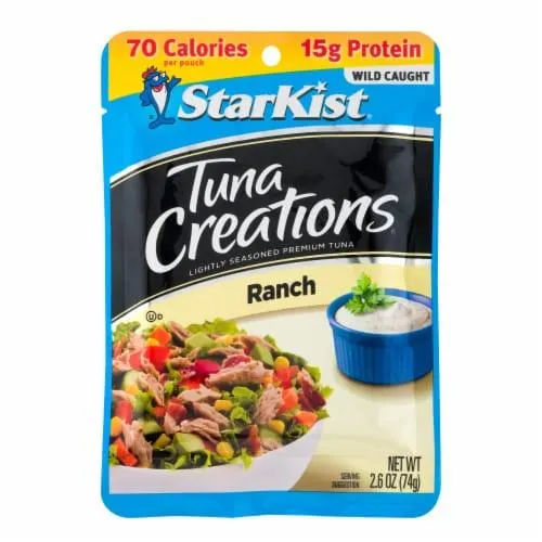 StarKist® Tuna Creations Ranch Seasoned Tuna Pouch