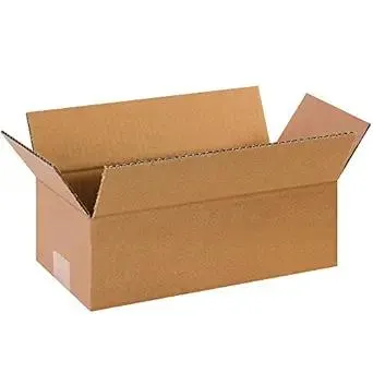 BOX USA 12 x 6 x 4 Corrugated Cardboard Boxes, Long 12"L x 6"W x 4"H, Pack of 25 | Shipping, Packaging, Moving, Storage Box for Home or Business, Strong Wholesale Bulk Boxes