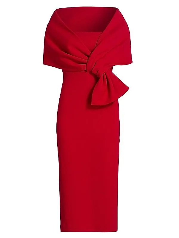 Off-The-Shoulder Cocktail Dress