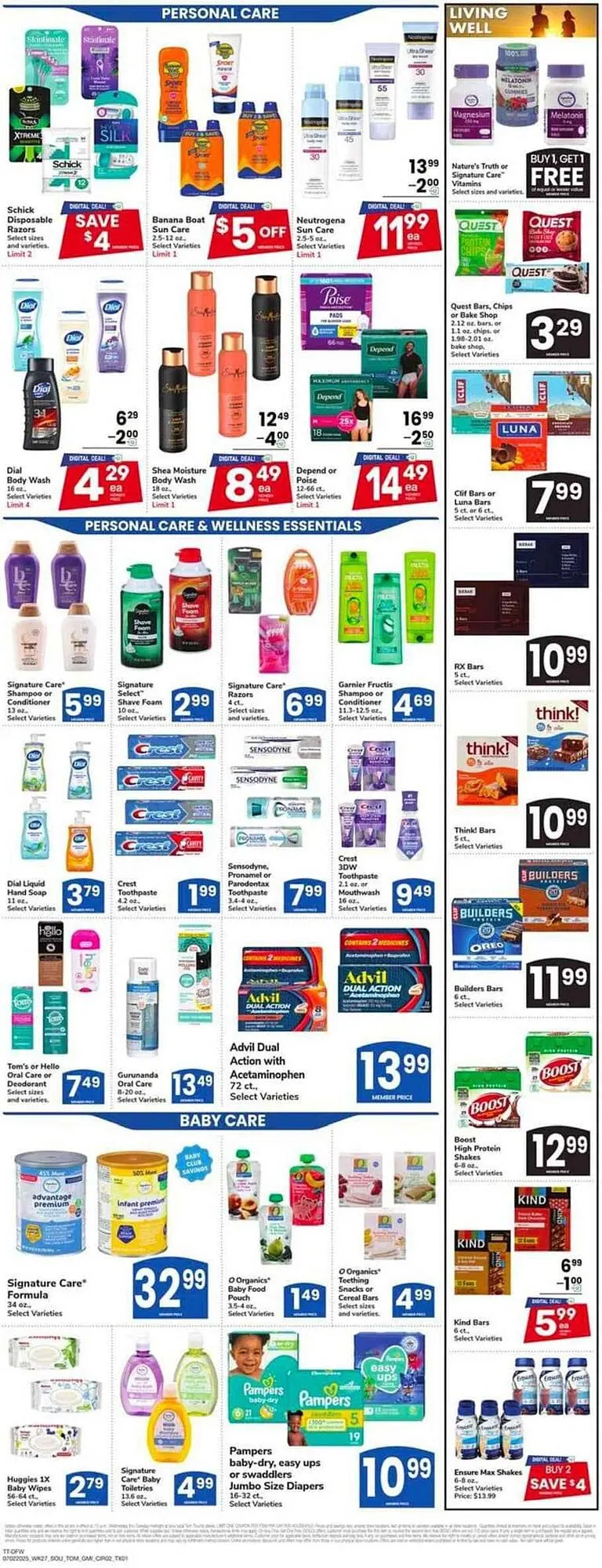 Weekly ad Tom Thumb Weekly Ad from July 2 to July 8 2025 - Page 6