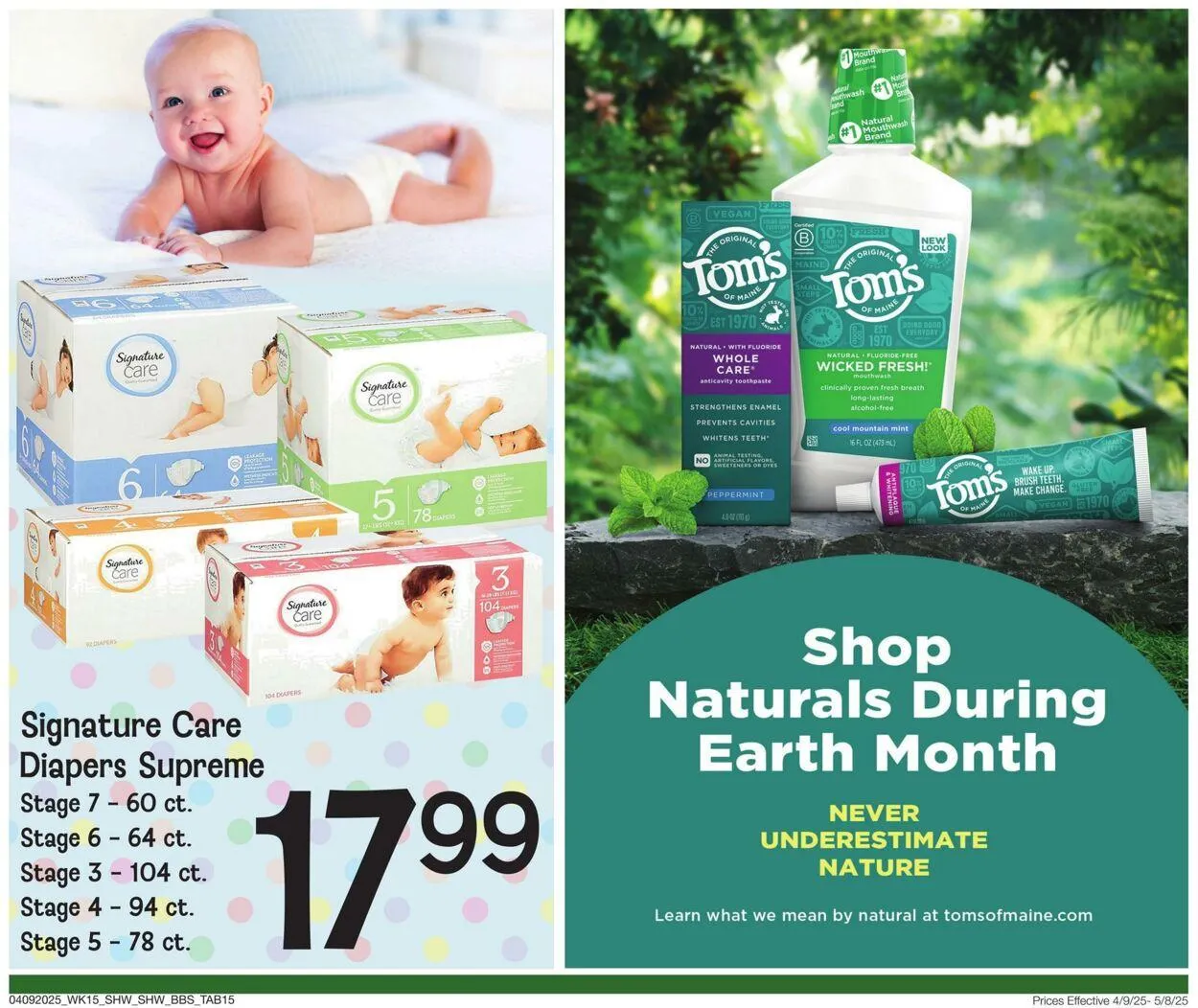 Weekly ad Shaws from April 4 to May 8 2025 - Page 15