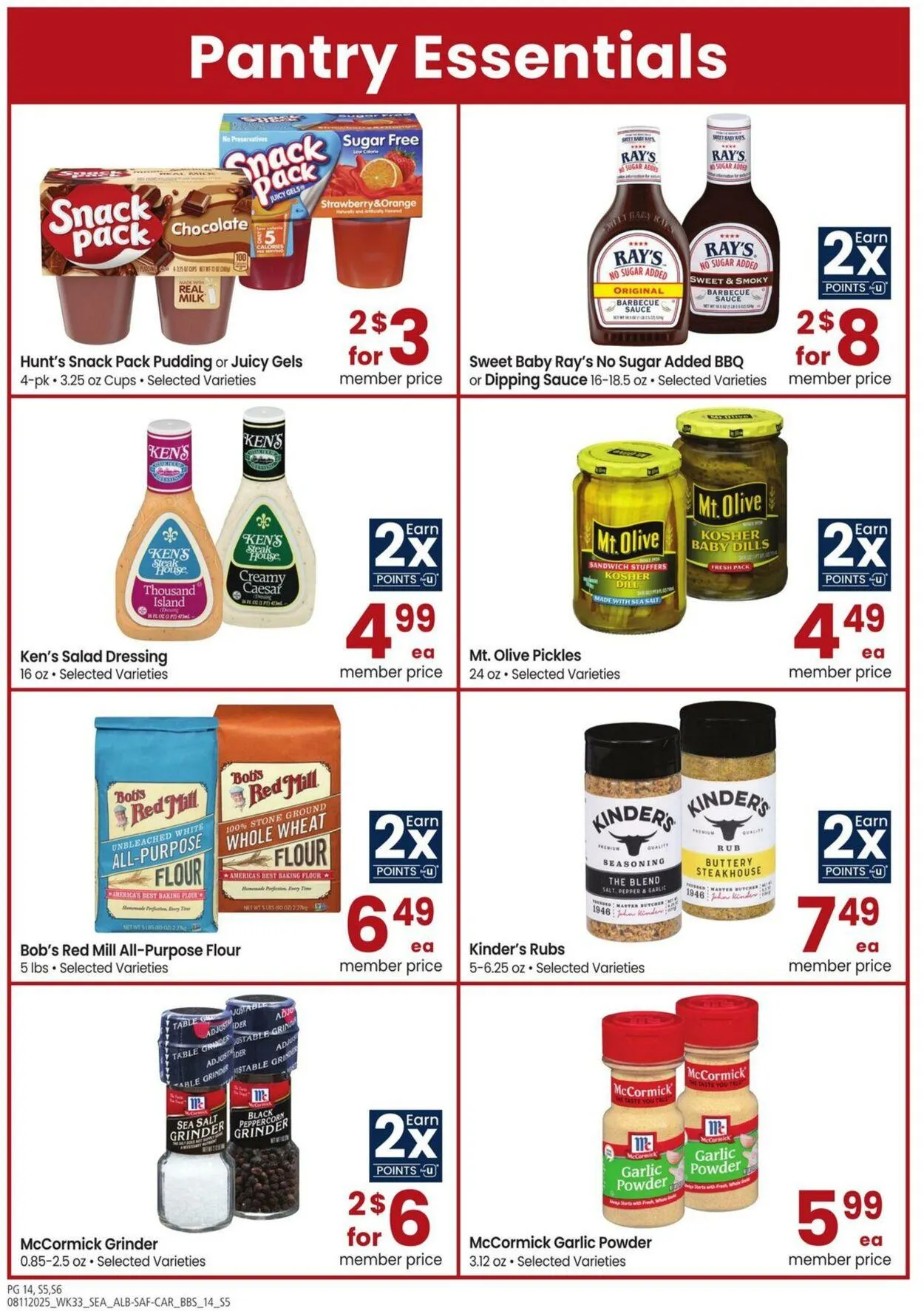 Weekly ad Carrs from August 11 to September 7 2025 - Page 14