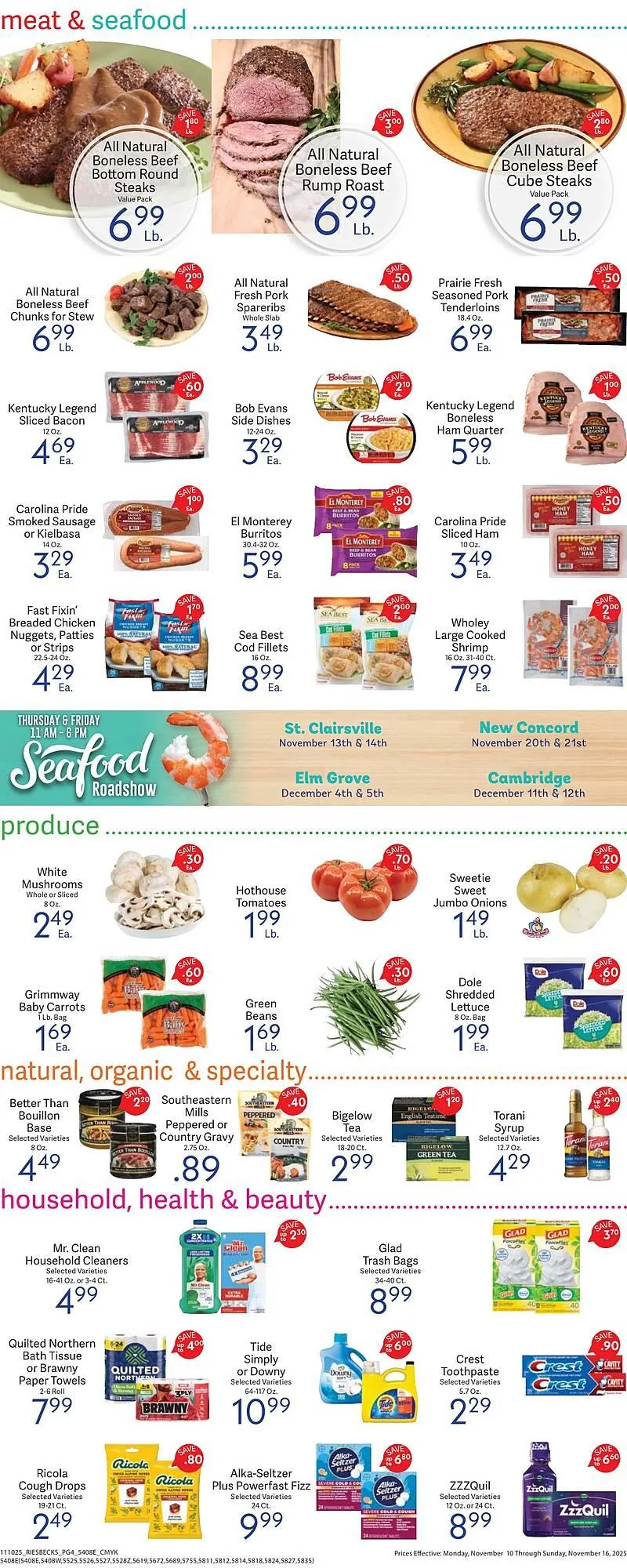 Weekly ad Riesbeck weekly ad from November 10 to November 17 2025 - Page 3