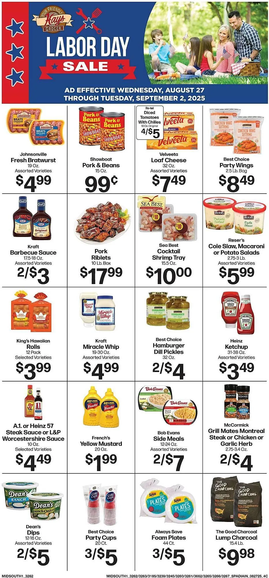 Weekly ad Hays Supermarket Weekly Ad from August 27 to September 2 2025 - Page 3