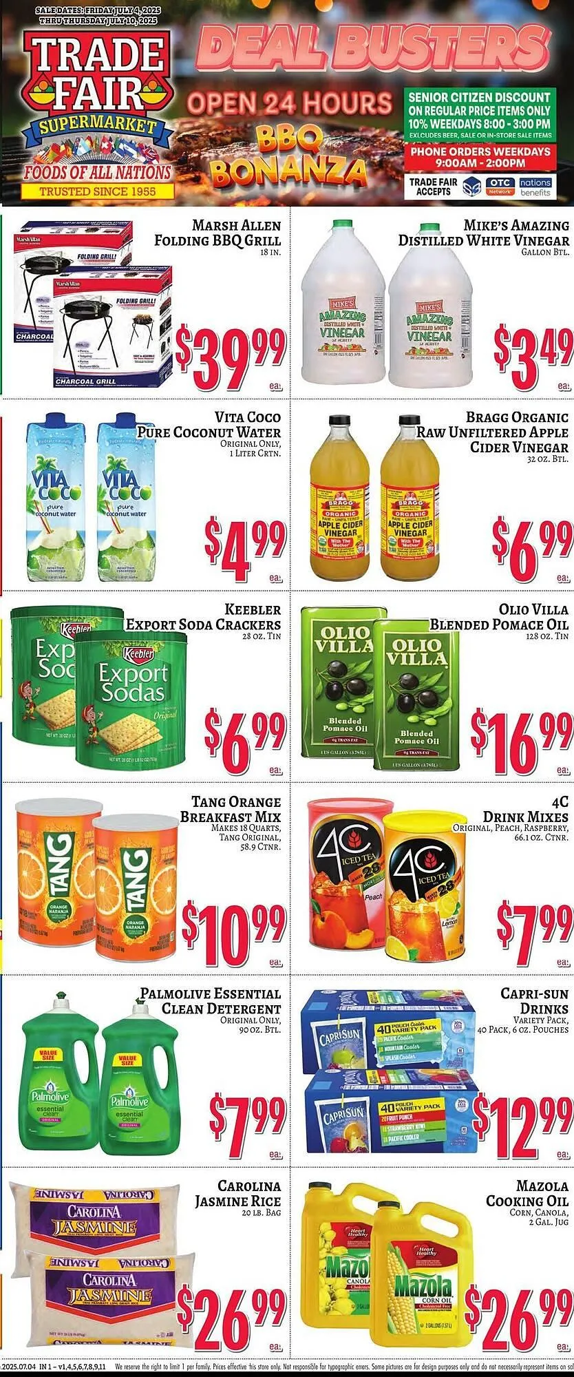 Weekly ad Trade Fair Supermarket Weekly Ad from July 4 to July 10 2025 - Page 2