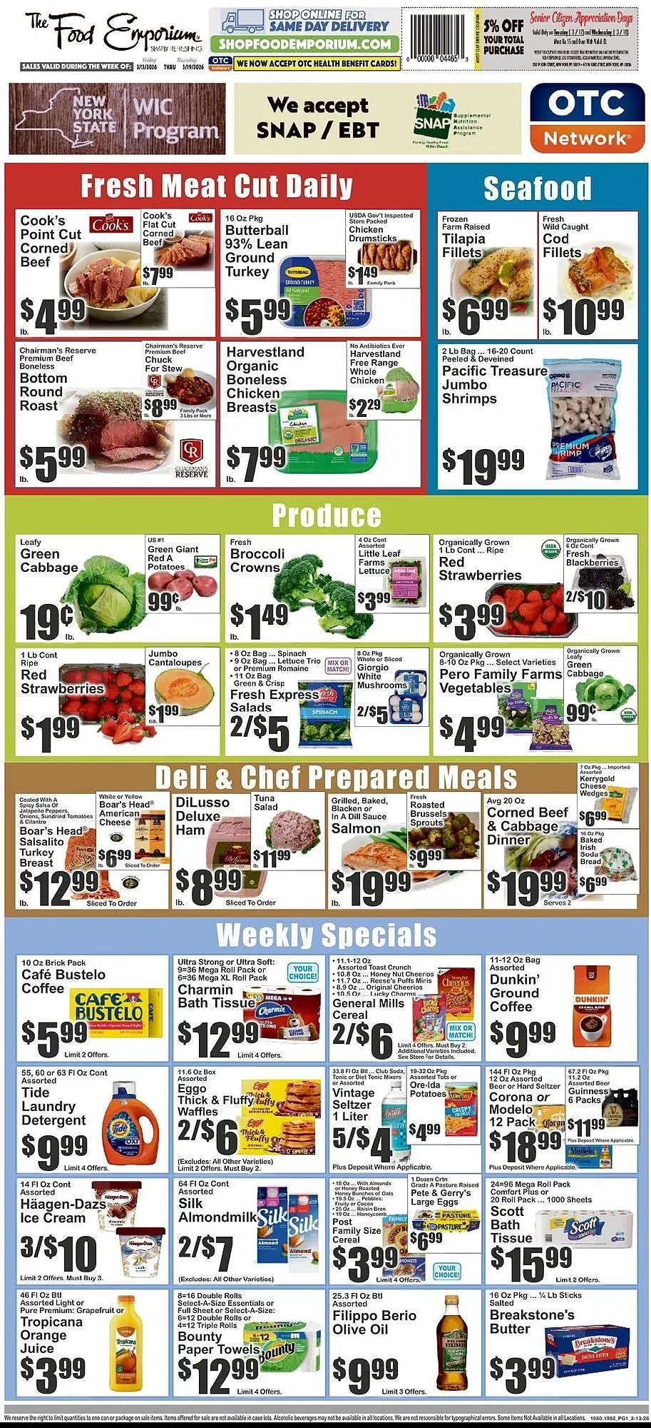 The Food Emporium circular - 1