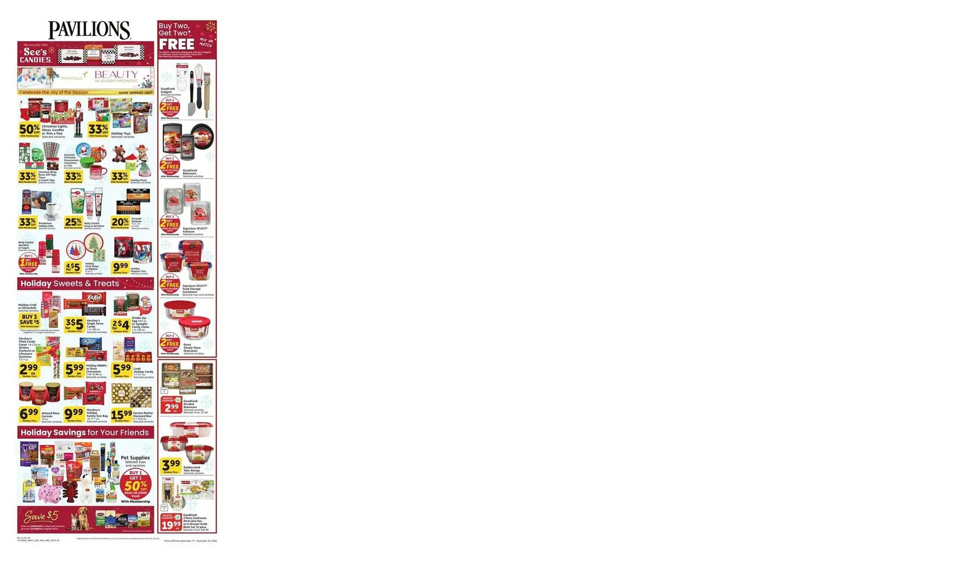 Weekly ad Pavilions weekly ad from December 17 to December 25 2025 - Page 12