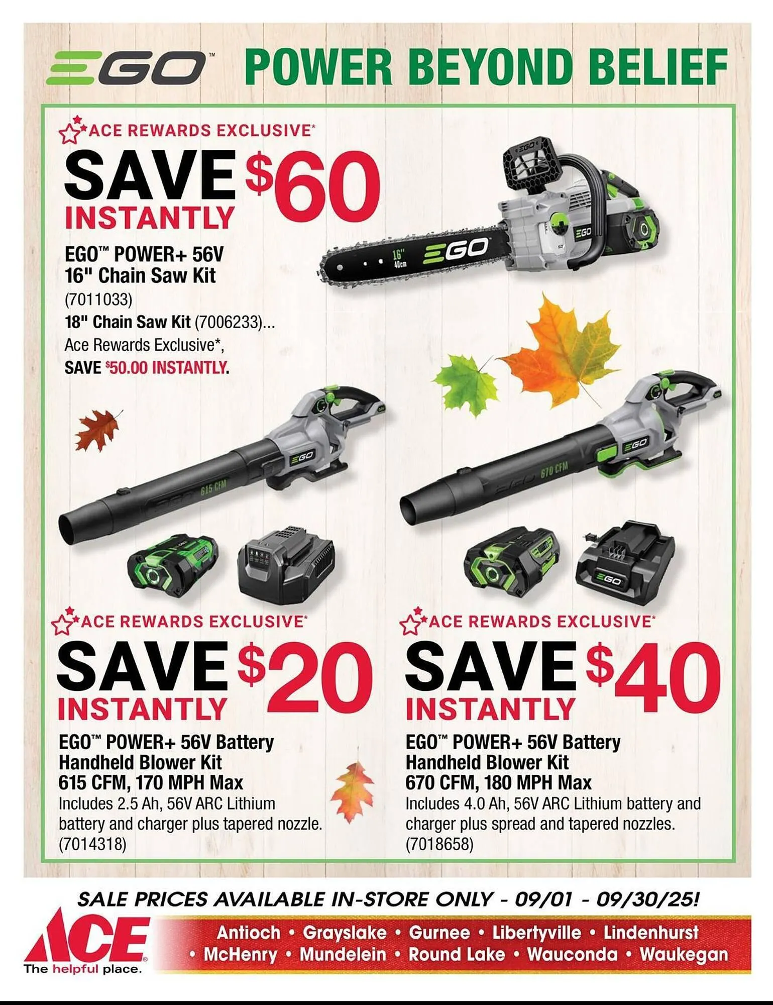 Weekly ad Ace Hardware flyer from September 1 to September 30 2025 - Page 9