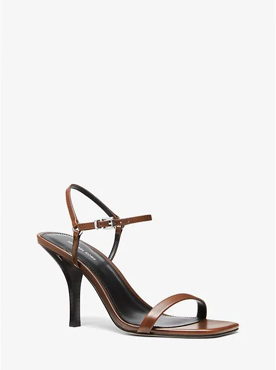 Selina Burnished Leather Sandal