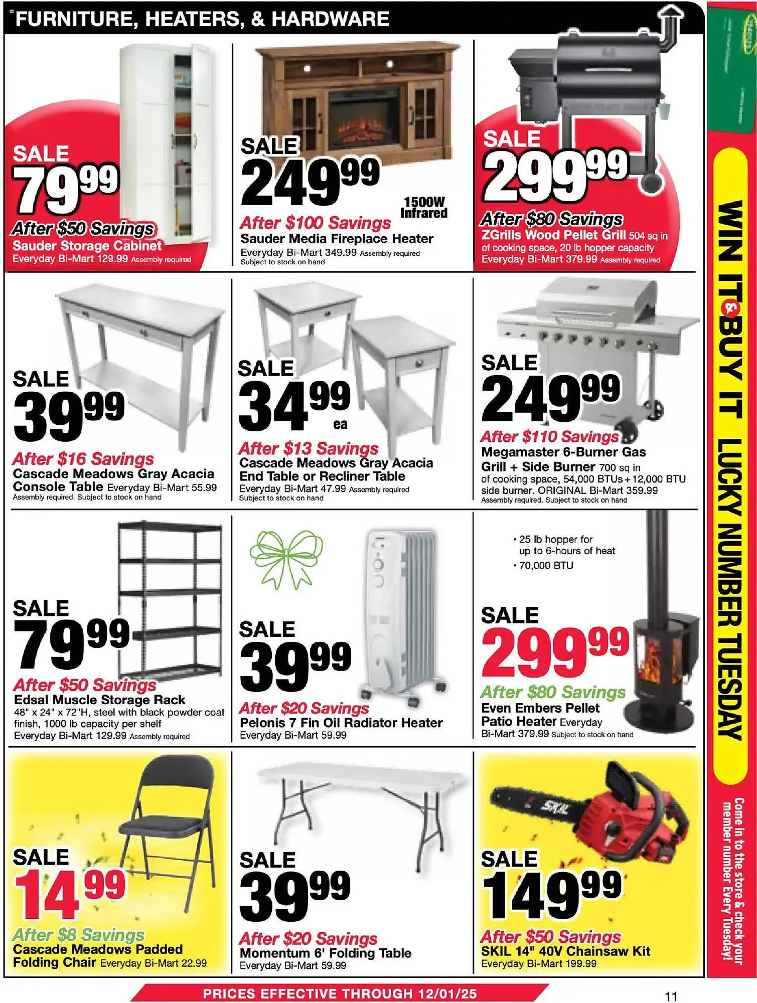 Weekly ad Bi-Mart weekly ad from November 25 to December 1 2025 - Page 11