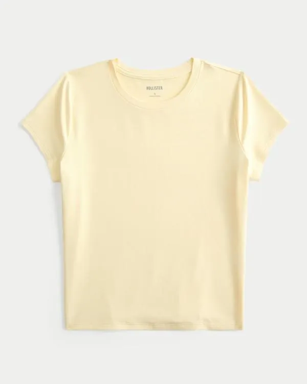 Soft Stretch Seamless Fabric Baby Tee