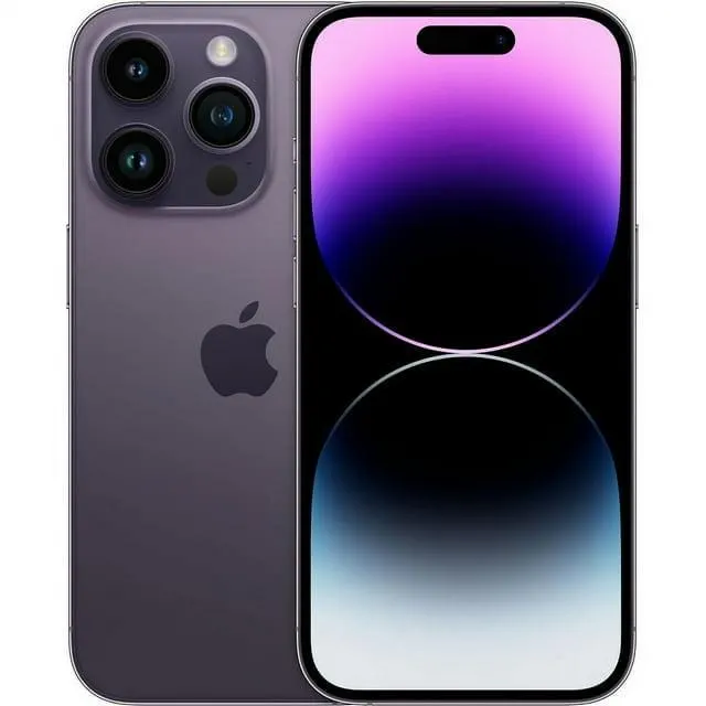 Pre-Owned Apple iPhone 14 Pro - Carrier Unlocked - 128 GB Deep Purple (Good)