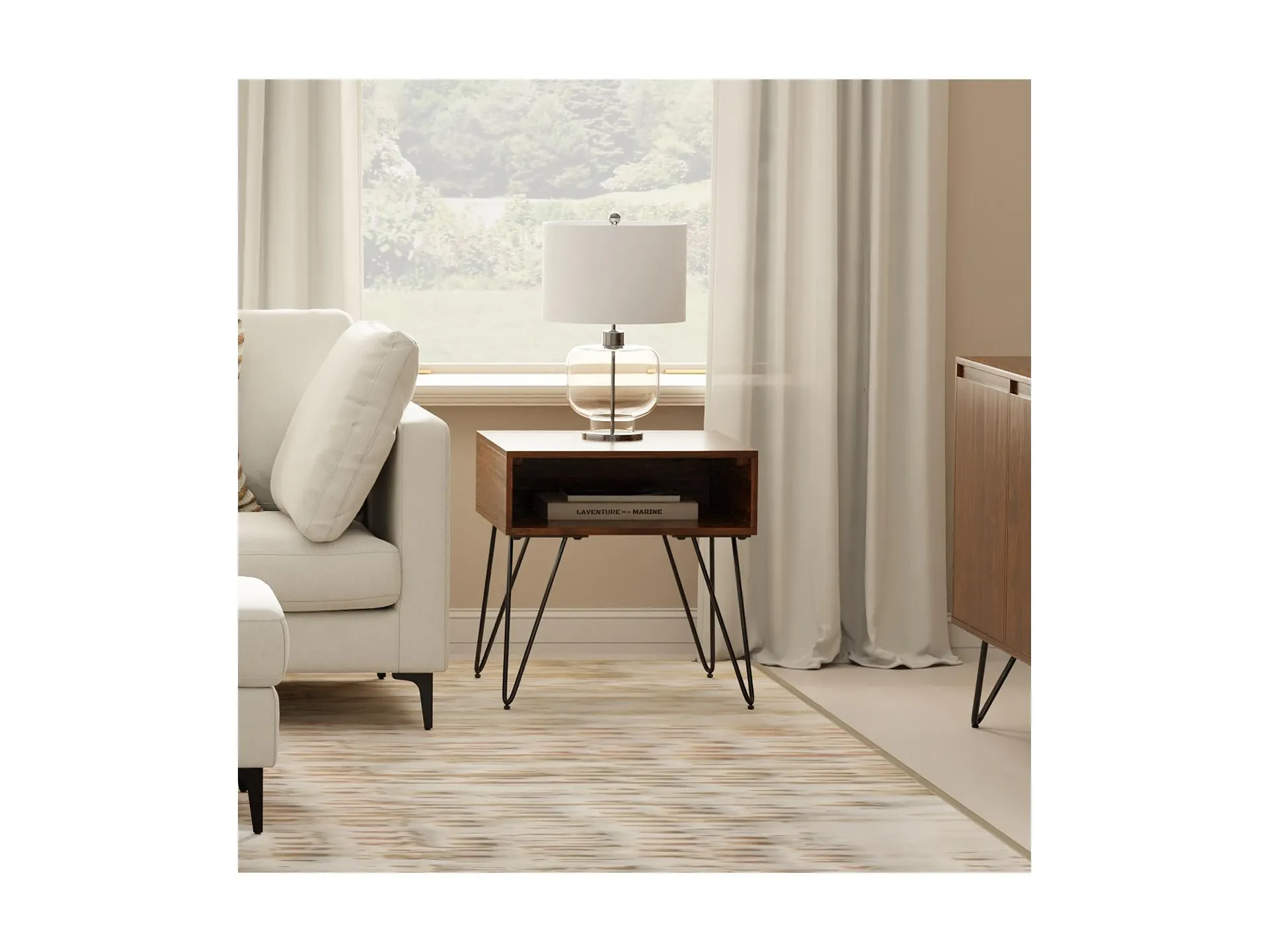 Simpli Home Hunter End Table